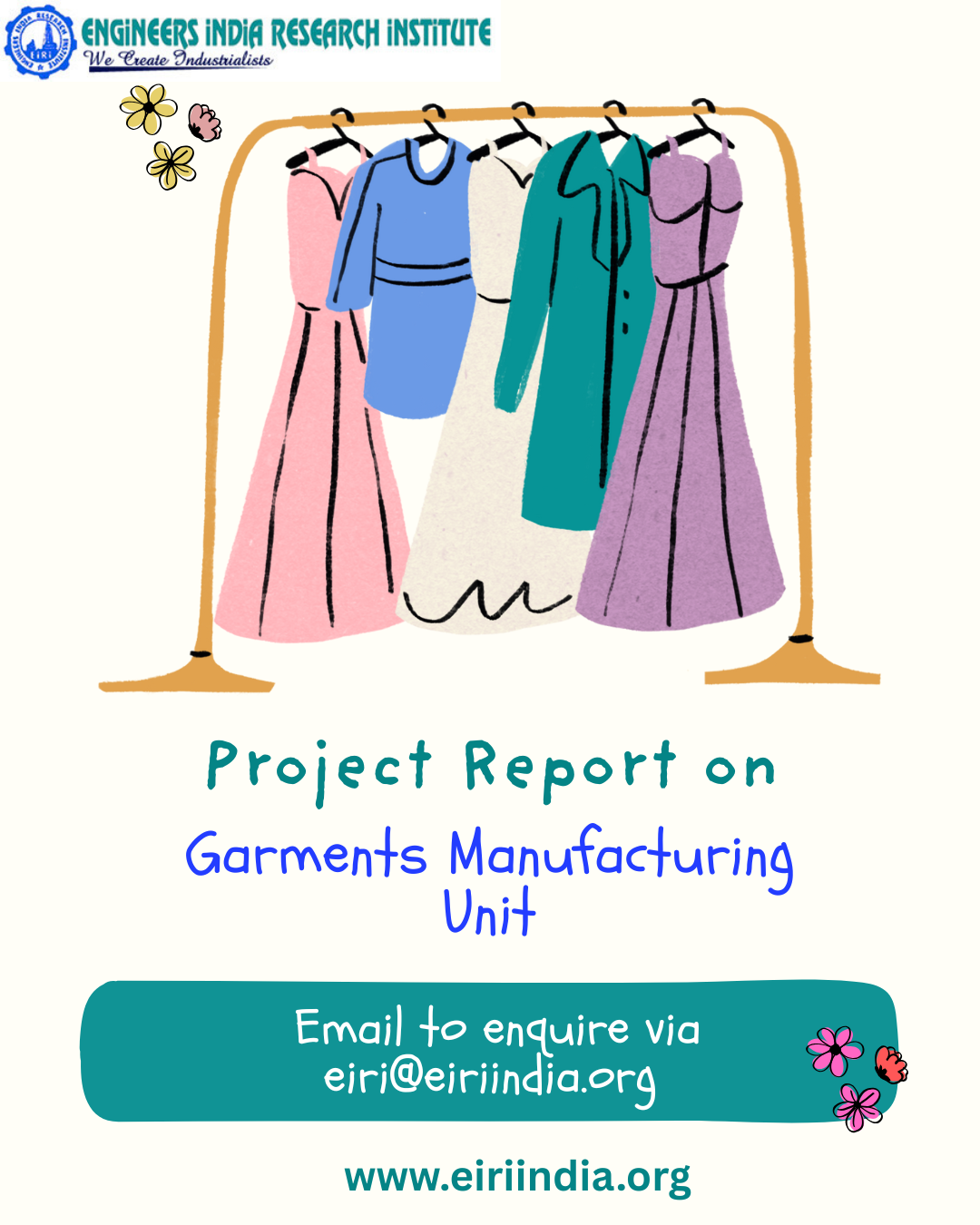 Project Report on garments manufacturing unit